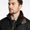 Carrickfergus Men's Waxed Jacket - Black
