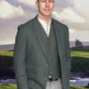 Irish Wool Tweed Sport Jacket - Charcoal