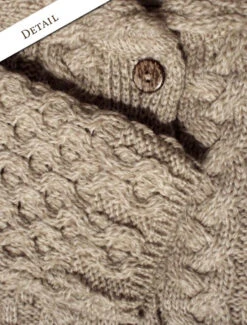 Honeycomb Button-Up Cardigan -Modekleidung A897detail 54123.1490968428