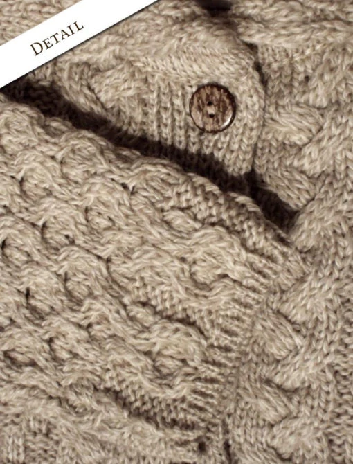 Honeycomb Button-Up Cardigan – Bild 3