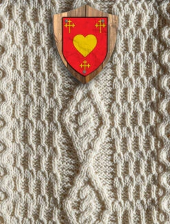 Adams Clan Aran Throw