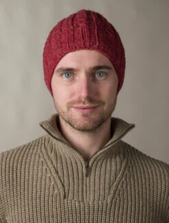 Aran Fleece Lined Beanie -Modekleidung Aran L4A6154 85740.1694171658