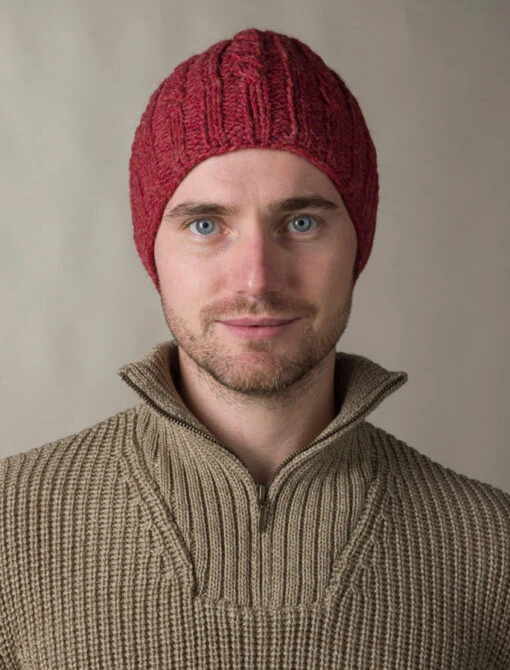 Aran Fleece Lined Beanie – Bild 16