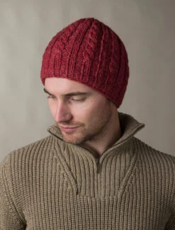 Aran Fleece Lined Beanie -Modekleidung Aran L4A6155 09447.1694171659