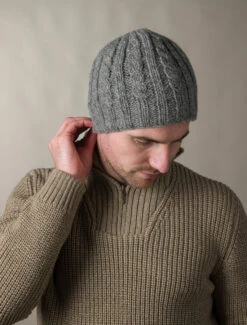 Aran Fleece Lined Beanie -Modekleidung Aran L4A6223 42471.1694171658