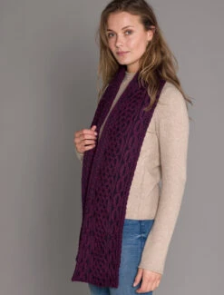 A‎ran Plated Scarf -Modekleidung Aran L4A7100 89779.1662553759