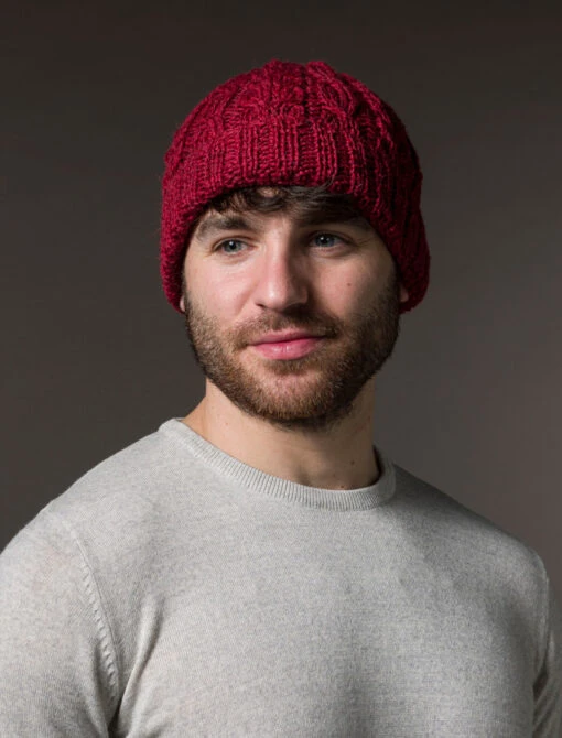 Aran Heritage Cable Wool Hat – Bild 7