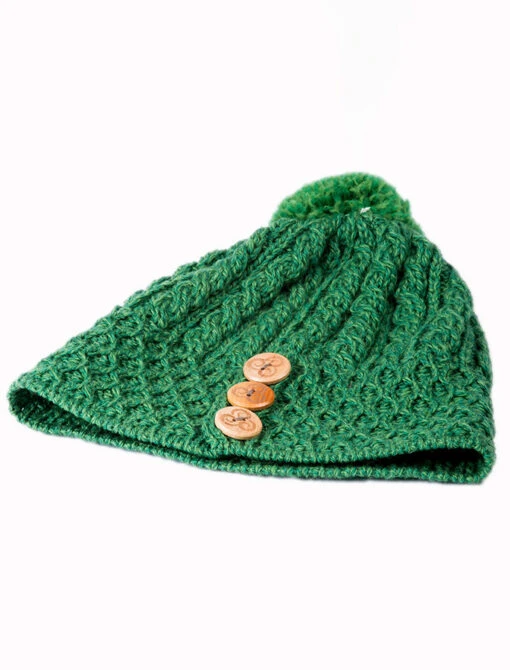 Men's Merino Honeycomb Pom Pom Hat – Bild 20