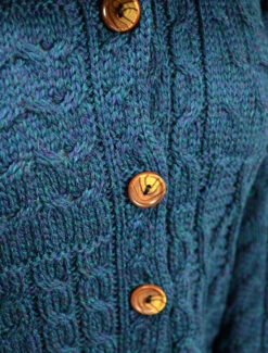 Button-Down Patchwork Cardigan -Modekleidung B813detail 64369.1499348119