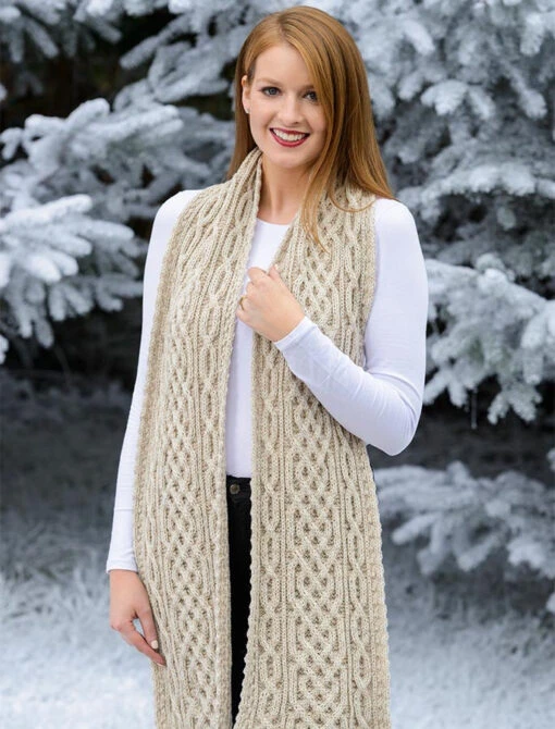 A‎ran Plated Scarf – Bild 2