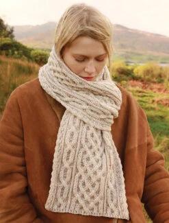 A‎ran Plated Scarf -Modekleidung B893leadwicker 52190.1662553758