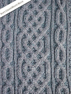 Aran Plated Scarf