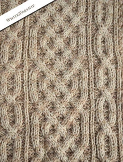 A‎ran Plated Scarf -Modekleidung B893white 03794.1662553759