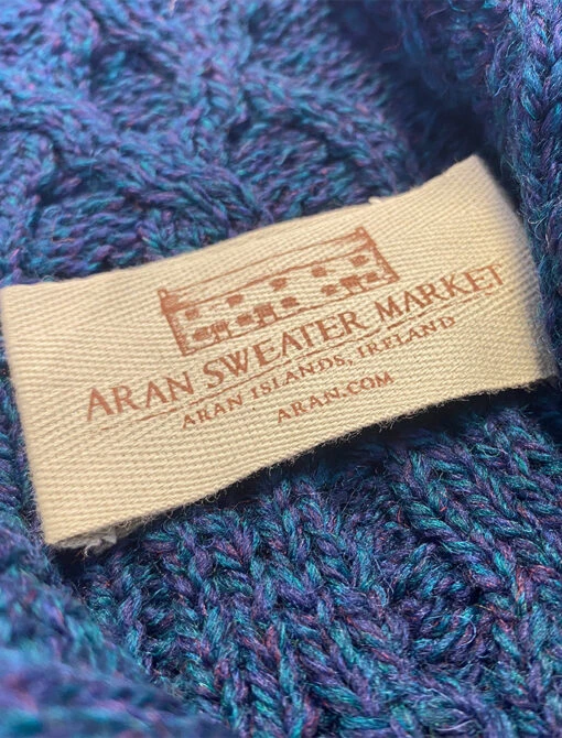 Cable Aran Cardigan With Zipper – Bild 8