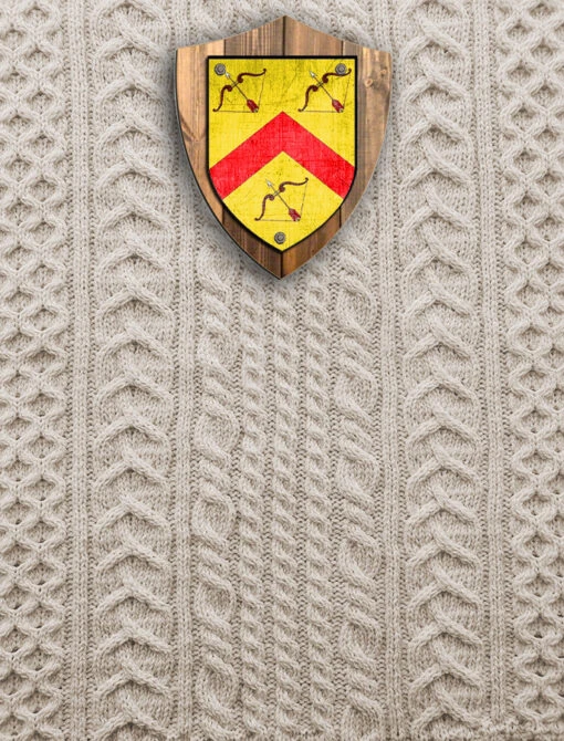 Bowman Clan Aran Throw – Bild 2
