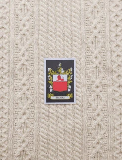 Brooks Clan Aran Throw