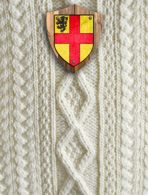Burke Clan Aran Throw – Bild 4