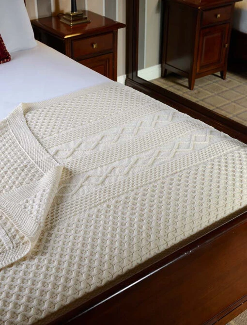 Callaghan Clan Aran Throw – Bild 4