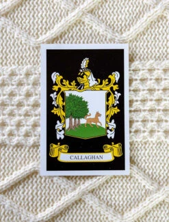 Callaghan Clan Aran Throw