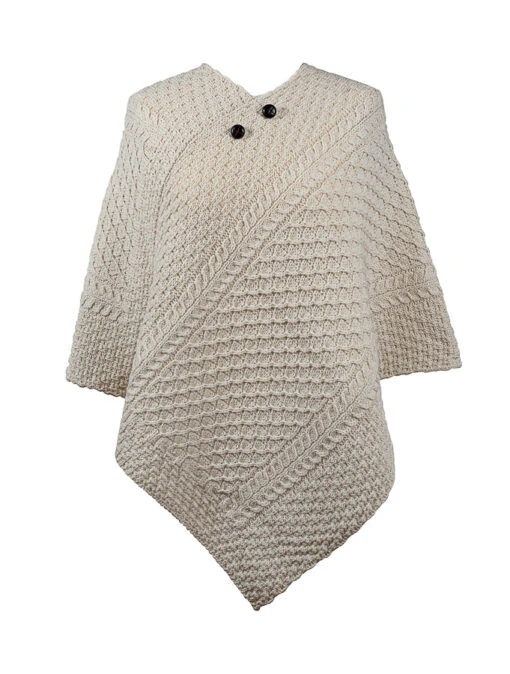 Campbell Clan Aran Poncho – Bild 5