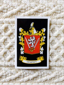 Dempsey Clan Aran Throw