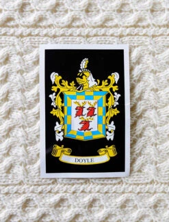 Doyle Clan Aran Throw