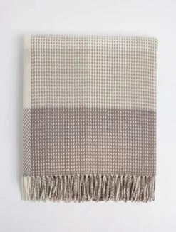 Wool And Cashmere Throw - Dún Briste -Modekleidung Fox 4012 G7 2 75025.1713888785