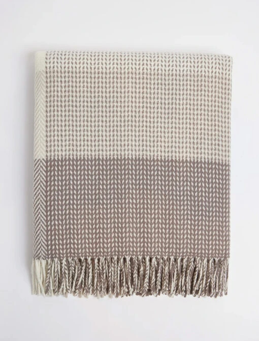 Wool And Cashmere Throw - Dún Briste – Bild 7