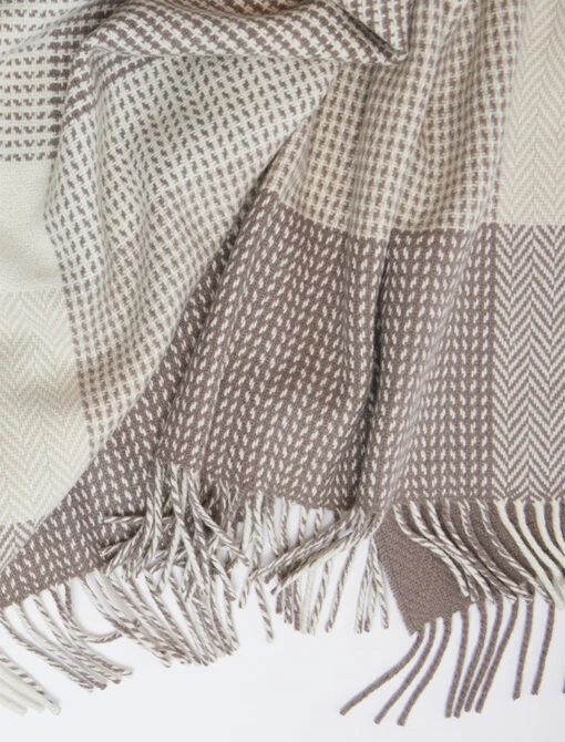 Wool And Cashmere Throw - Dún Briste – Bild 4