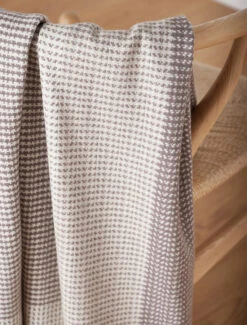 Wool And Cashmere Throw - Dún Briste -Modekleidung Fox 4012 G7 6 00590.1713888782