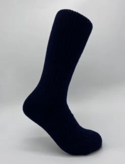 Gents Irish Wool Socks - Navy