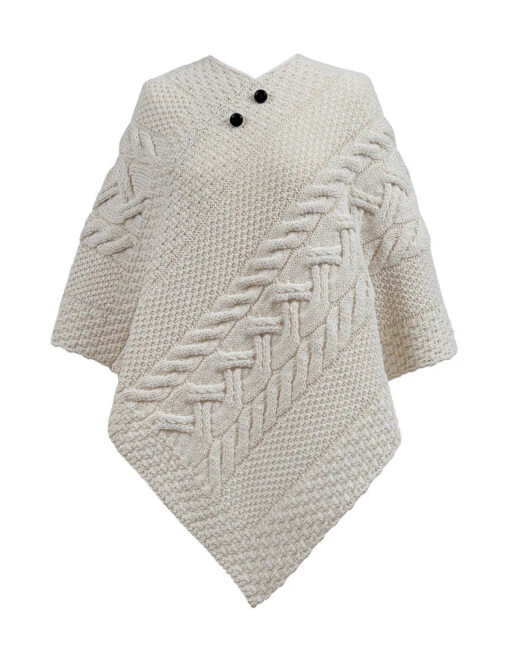 Mc Garry Clan Aran Poncho – Bild 3