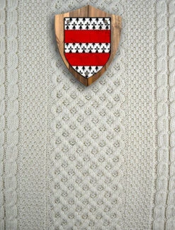 Nugent Clan Aran Throw