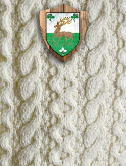 O'Connell Clan Aran Throw