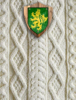 O'Connor Clan Aran Throw -Modekleidung OConnor Crest Throw 55036.1718972932