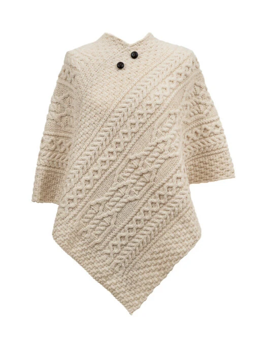 O'Donoghue Clan Aran Poncho – Bild 2