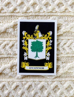 O'Connor Clan Aran Throw -Modekleidung OconnorC2 81921.1481214388