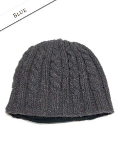Aran Fleece Lined Beanie -Modekleidung PAC500blue 10443.1674640377