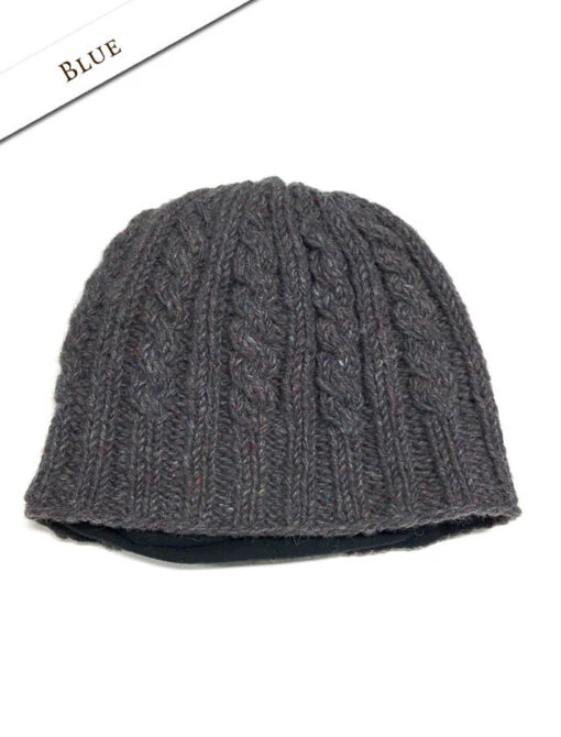 Aran Fleece Lined Beanie – Bild 5