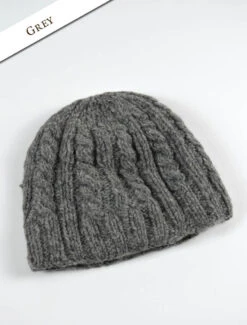 Aran Fleece Lined Beanie -Modekleidung PAC500grey 14111.1674640374