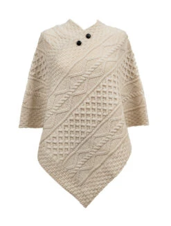 Quinn Clan Aran Poncho