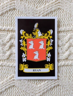 Ryan Clan Aran Throw