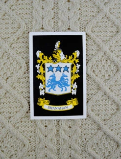 Shanahan Clan Aran Throw