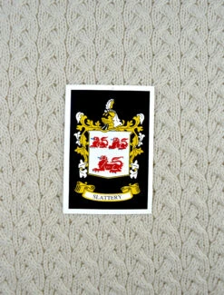 Slattery Clan Aran Throw