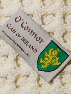 O'Connor Clan Aran Throw