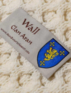 Wall Clan Aran Throw