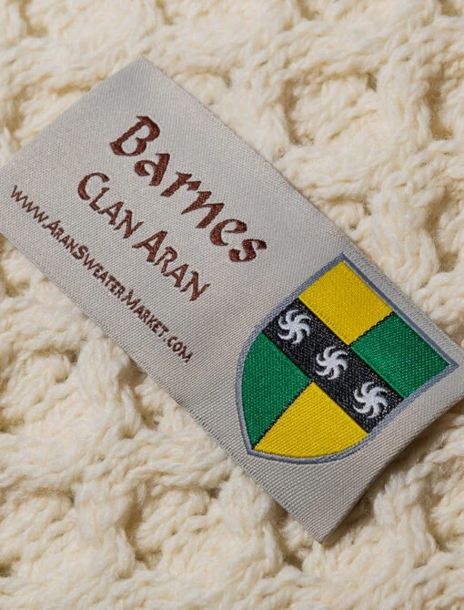 Barnes Clan Aran Throw – Bild 3