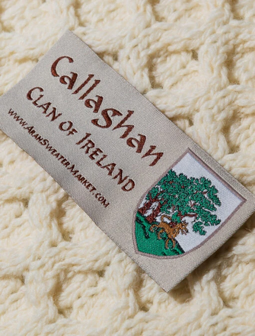 Callaghan Clan Aran Throw – Bild 2