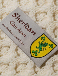 Sheridan Clan Aran Throw