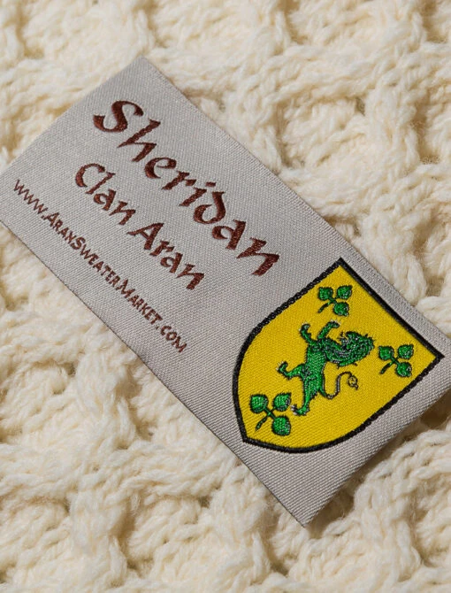 Sheridan Clan Aran Throw